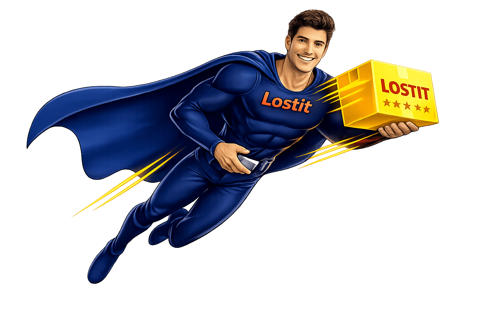 Lostit — Superhéroe de objetos olvidados en hoteles